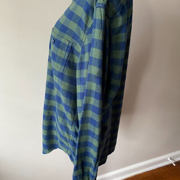 J.Crew Flannel Button-Up Collar Shirt - Size Medium (Men's) - Picture 5 of 15